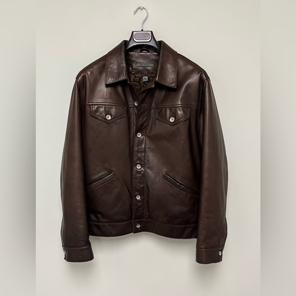 John Varvatos Shearling Trucker Jacket. Size EU 52 USA 42. - Picture 2 of 16